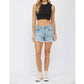 Mica Denim - High Rise Jean Shorts
