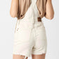 Judy Blue - Ecru Destroy Overall Shorts