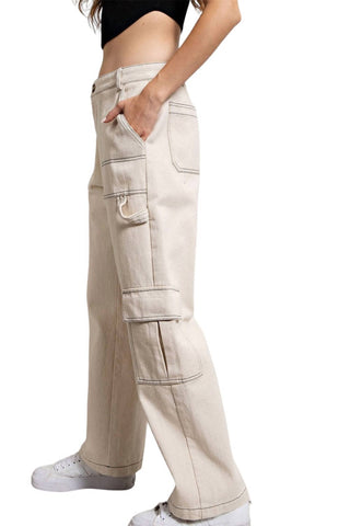 Ee:Some - Women's 2YK Inspired Cargo Pants