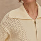 Varley - Arnie Half Zip Knit Polo Top