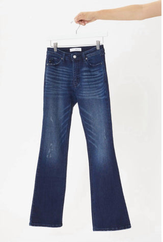 Kancan - Women's Petite High Rise Bootcut Jeans