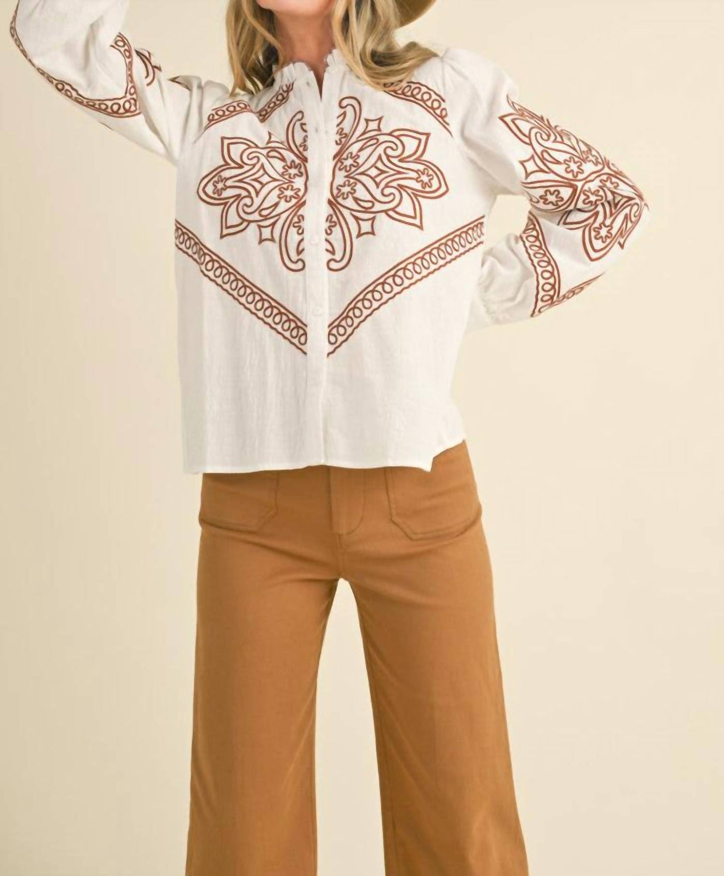 &Merci - Cowgirl Blouse