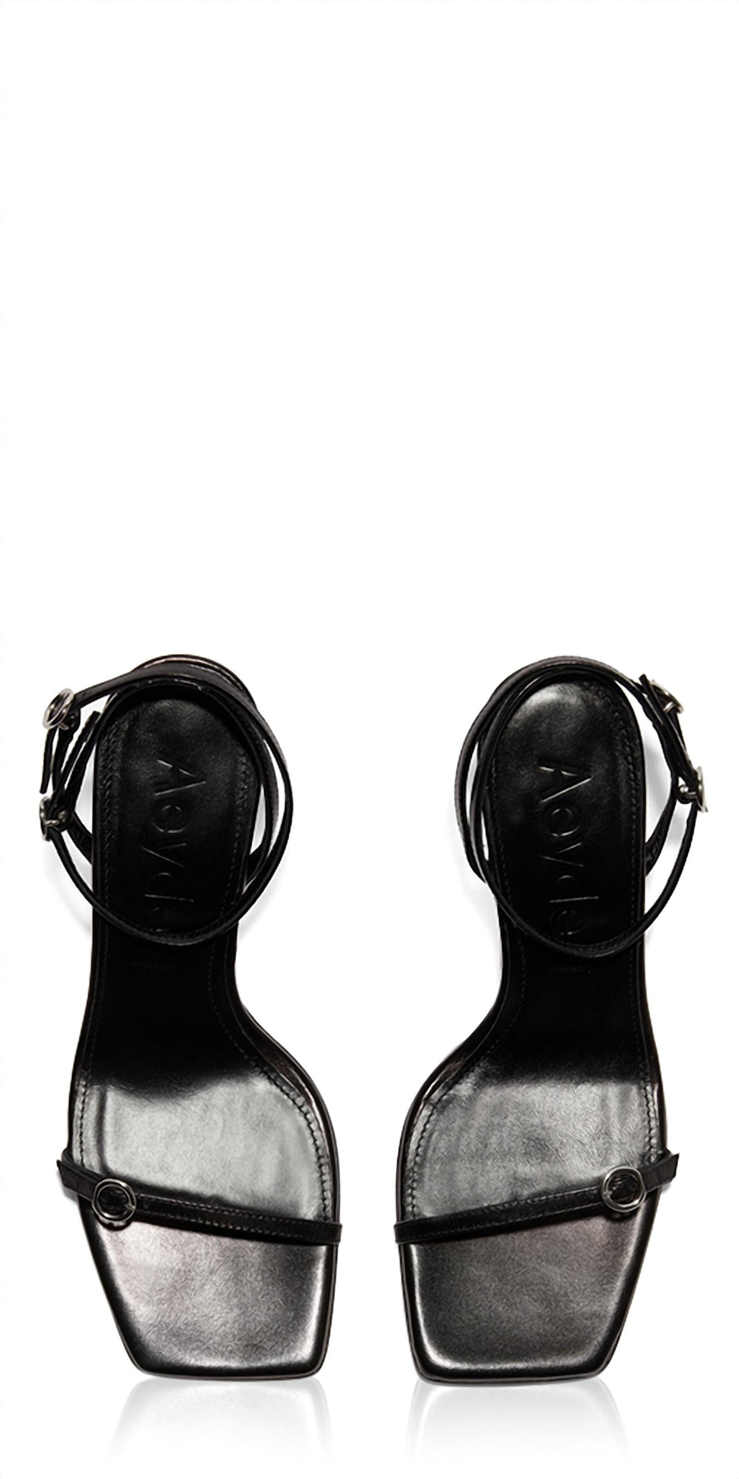 Aeyde - Women's Hallie Leather Heeled Sandals