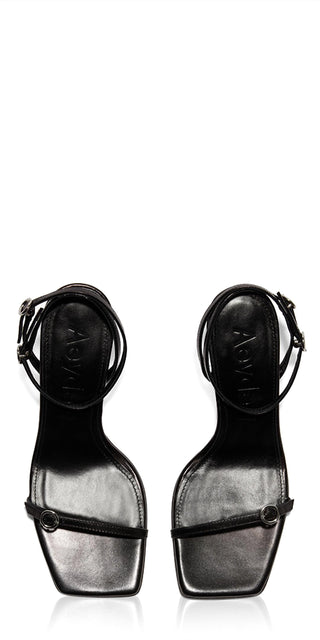 Aeyde - Women's Hallie Leather Heeled Sandals