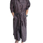 Entro - Printed Button Down Dress
