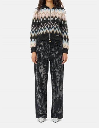 Ganni - Fine Brushed Alpaca Cardigan