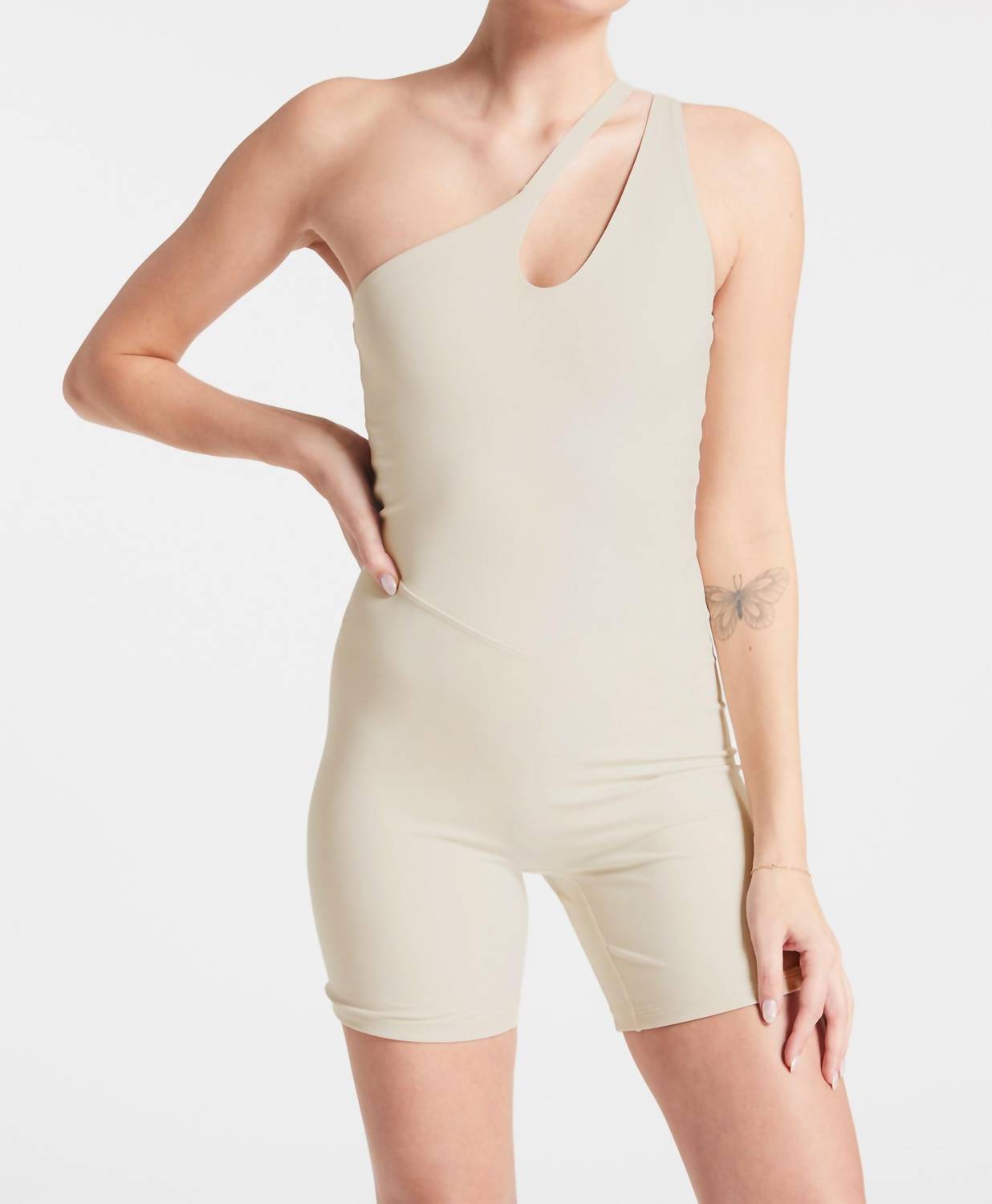 Bandier - Asymmetric Tempo Short Catsuit