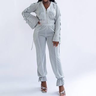 Koy & Victoria - Vix Ankle Tie Pants