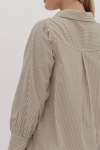 Entro - Don't Hold Back Striped Dress