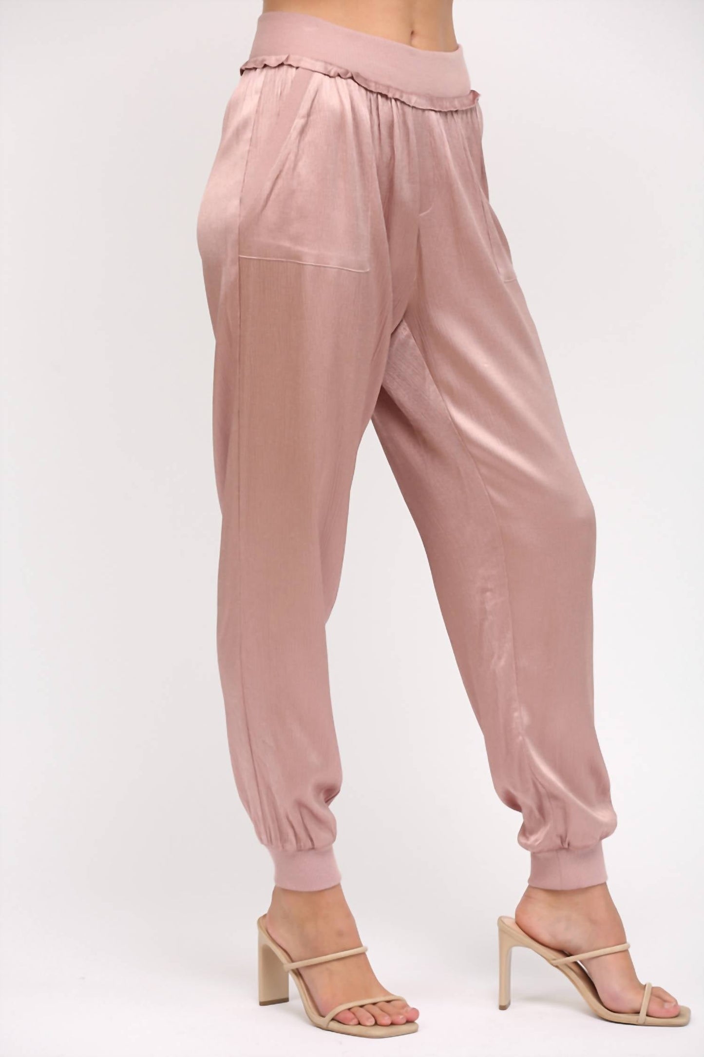 Fate - Satin Jogger Pants