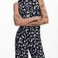 Desigual - Dotty Mock Neck Jumpsuit