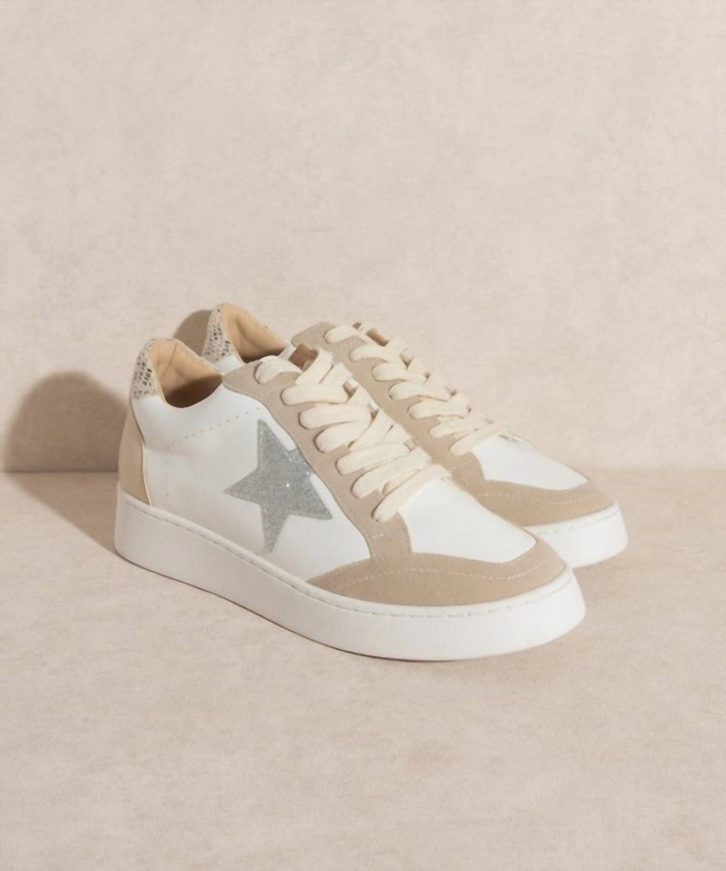 Wit & Wisdom - Women's Irene Neutral Star Sneakers