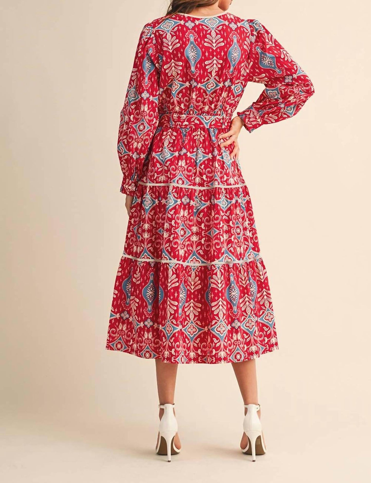 &Merci - Printed Midi Dress