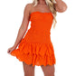 Baby Pink - Team Sport Ruffle Mini Dress