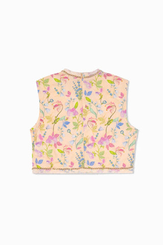 Sasha+Z - Floral Printed Crop Top