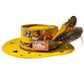 Art By Amy Labbe - Women's Cut Out Fedora Hat