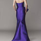 Frascara - Strapless Mother Of The Bride Silk Wool Gown