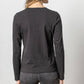Lilla P - Rolled Edge V-neck Top
