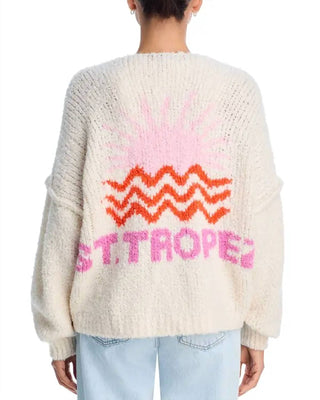 Vintage Havana - St. Tropez Jaquard Cardigan