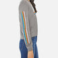 Mother - Long Sleeve Slouchy Cut Off Sweatshirt