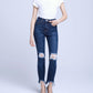 L'Agence - Highline Destructed High-rise Skinny Jean Jean