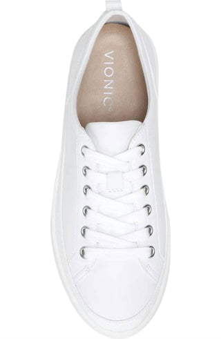 Vionic - Women's Winny Low Top Leather Sneakers - Wide