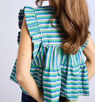 Mille - Chelsea Blouse Printemps Stripe