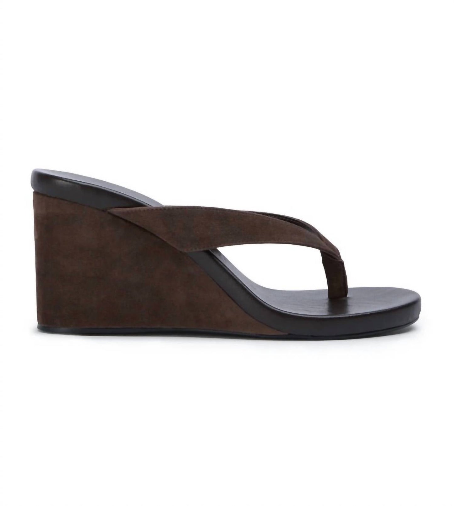 Tony Bianco - Women's Avanti Suede Wedge Thong Sandals