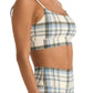 Z Supply - Shine Plaid Bra Top