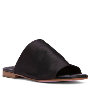 Beautiisoles By Robyn Shreiber - Women's April Stretch Satin Flat Sandal