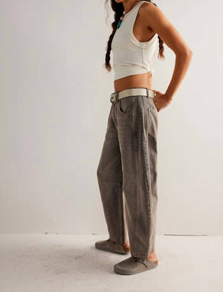 Free People - Good Luck Barrel Jeans