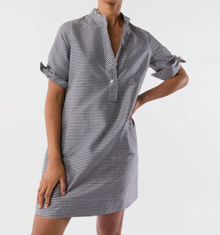 Ann Mashburn - Elbow Sleeve Frill Dress