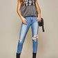 Andree By Unit - Sparkly Embroidered Top