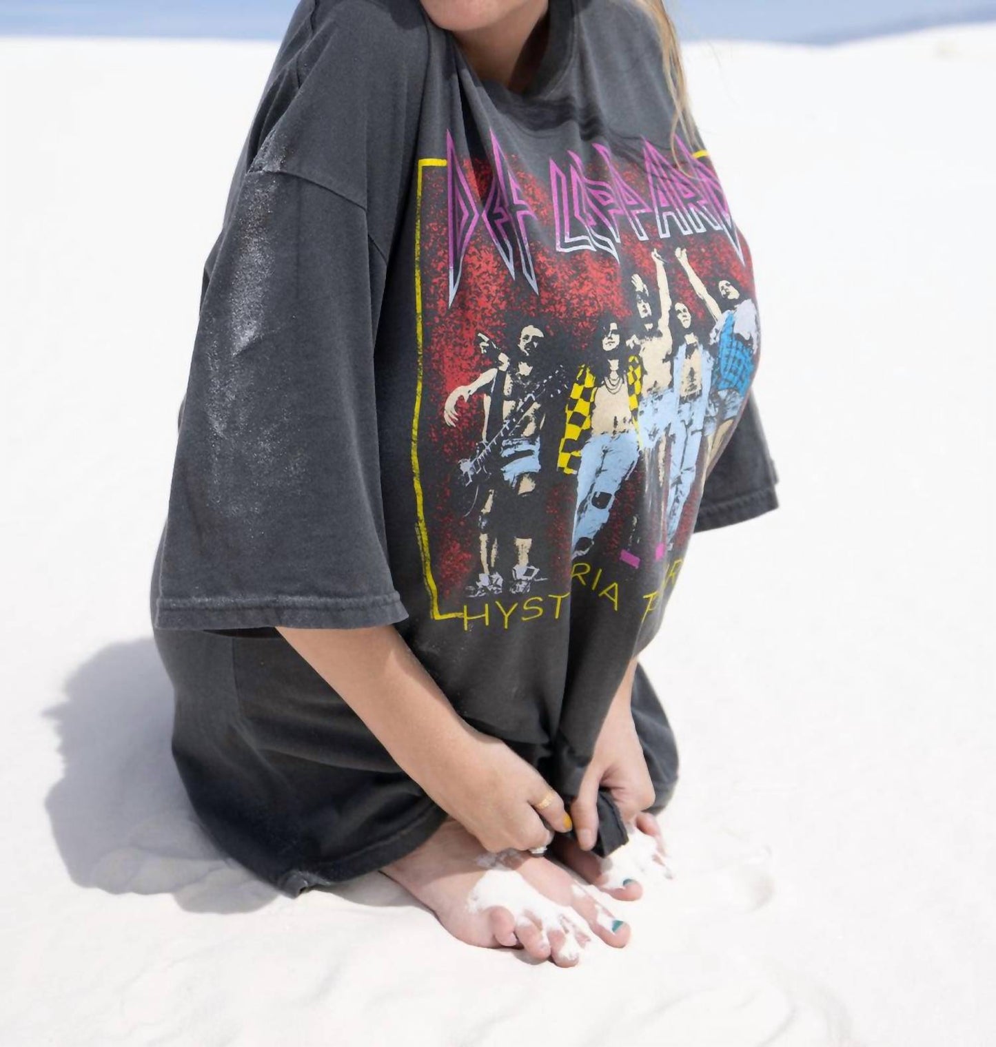 People Of Leisure - Def Leppard Hysteria Tour Tee