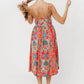 Olivaceous - Splash Midi Dress