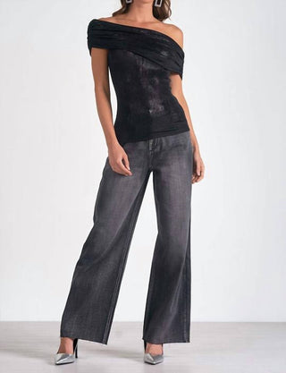 Elan - Jalen Off The Shoulder Top