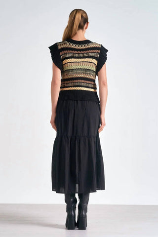 Elan - Crewneck Midi Dress