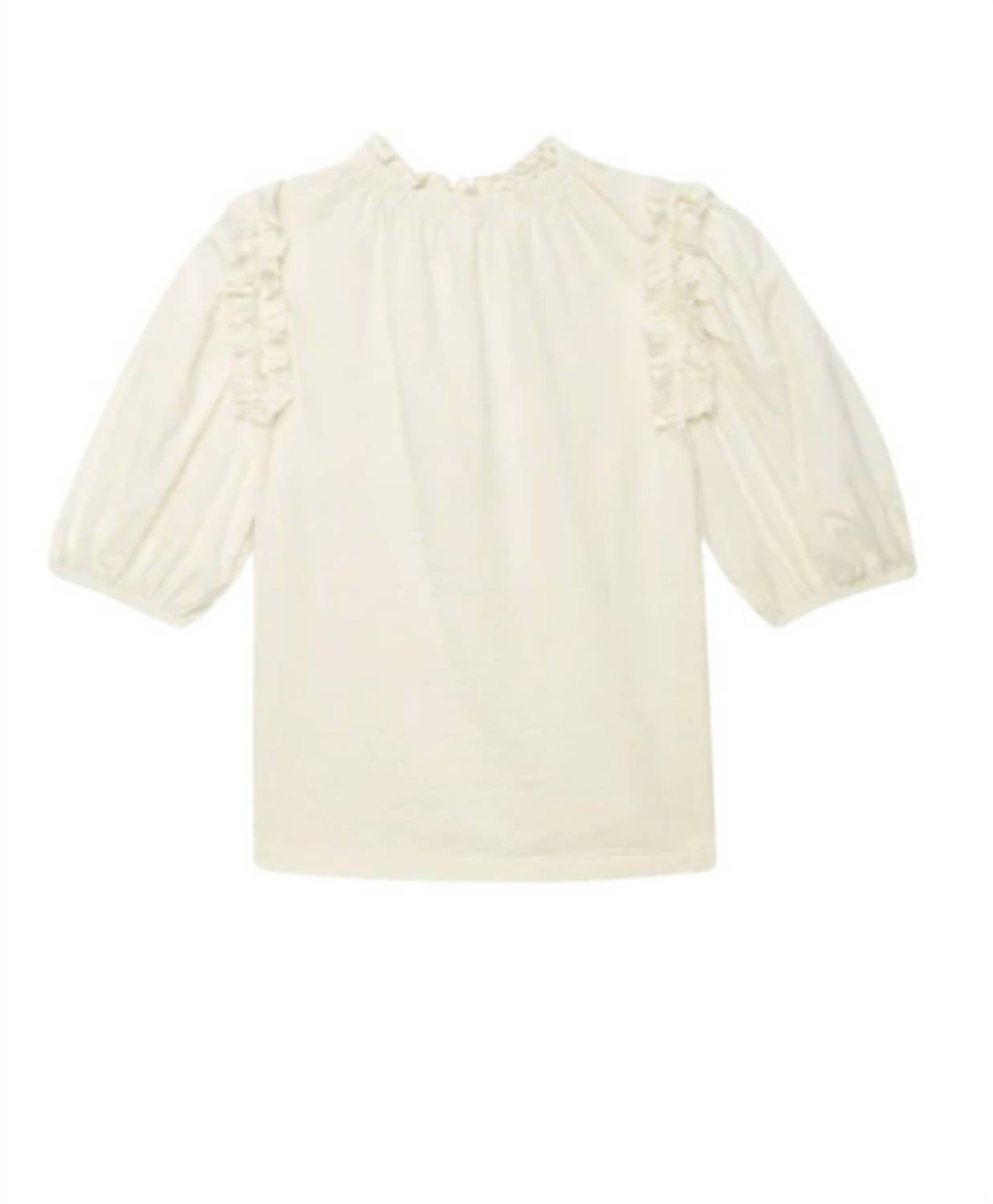Nation Ltd - Roya Ruched Neck Top