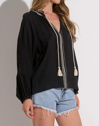 Elan - Bohemian Breeze Tunic Top