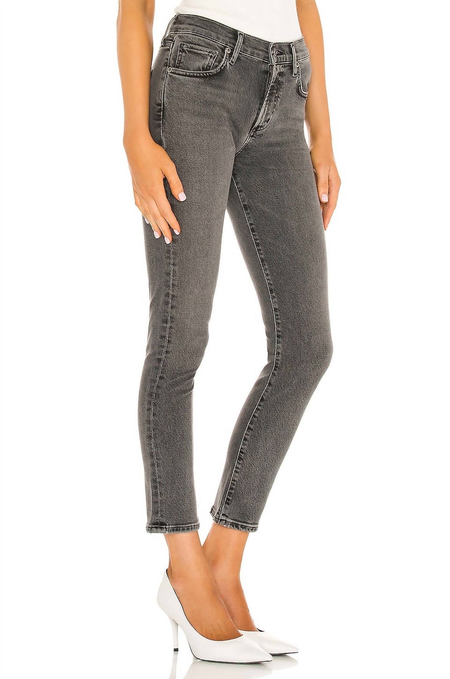 Agolde - Toni Mid Rise Straight Jeans