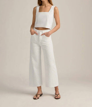 Favorite Daughter - Masha Super High Rise Wide Leg Crop Jeans