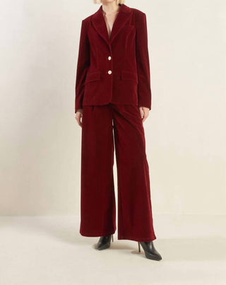 Freemarket - Coy Charm Velvet Wide Leg Pant