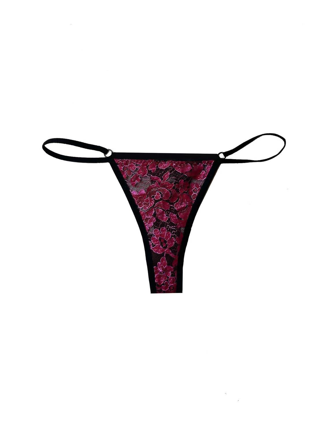 Titov - Women's Beth Floral Lace Thong