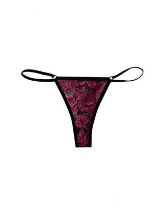 Titov - Women's Beth Floral Lace Thong