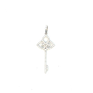 Aamiaa - 0.54 Carat Natural Diamond Key Pendant