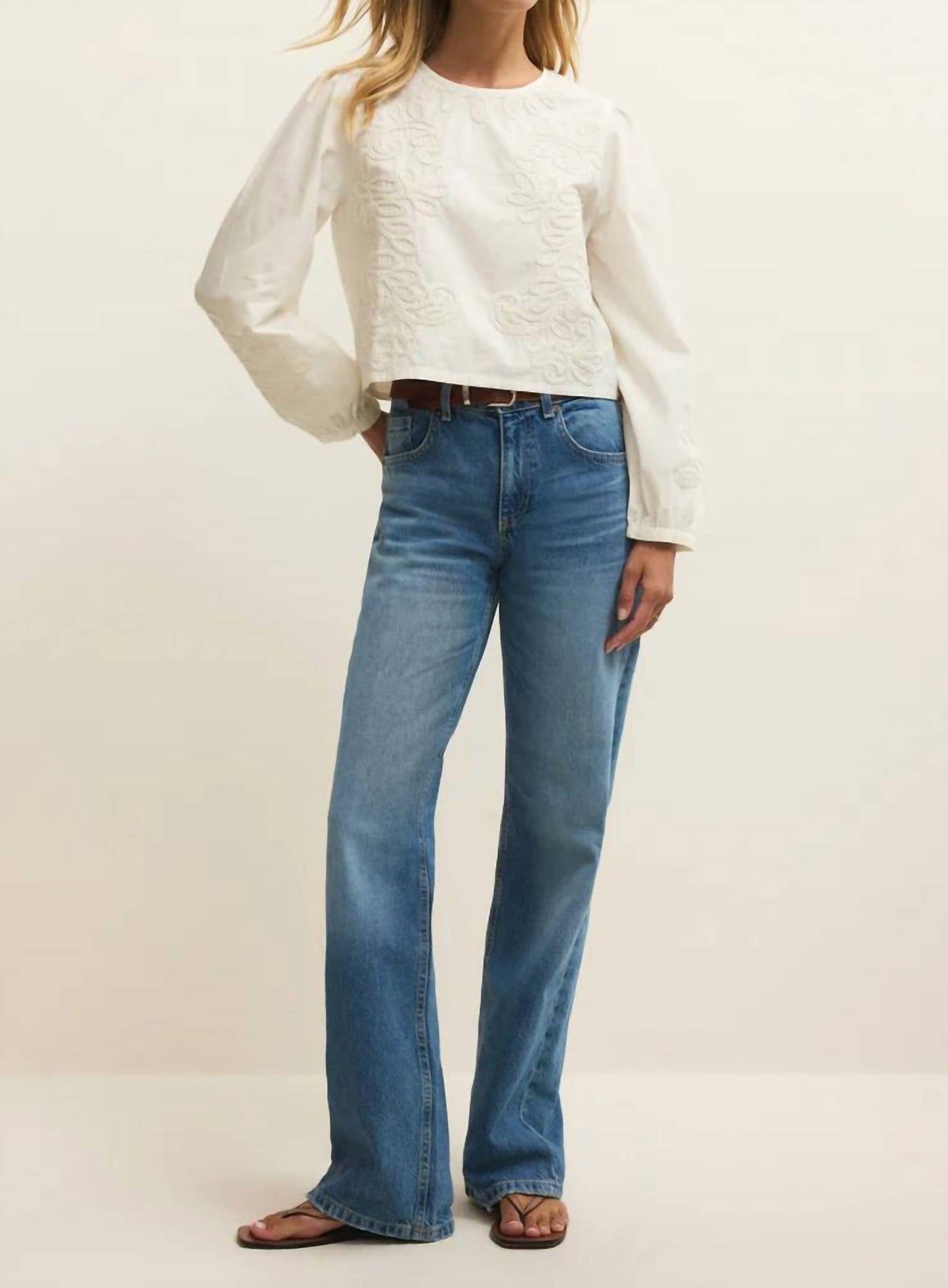 Z Supply - Women's Tatiana Embroidered Top