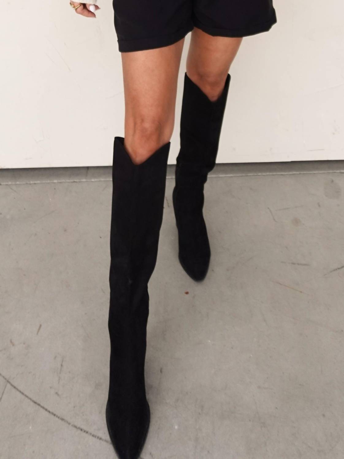 Ccocci - Women's Knee High Suede Boot