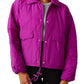 Free People - Off The Bleachers Coaches Jacket
