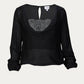 Cami Nyc - AGNES LACE-PANELED SILK BLOUSE