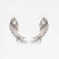 Avenue Chic - Women's Heart Wing Earcuff Earrings